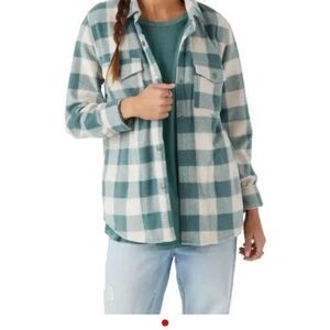 O’Neill Plaid Shirt Jacket Shacket